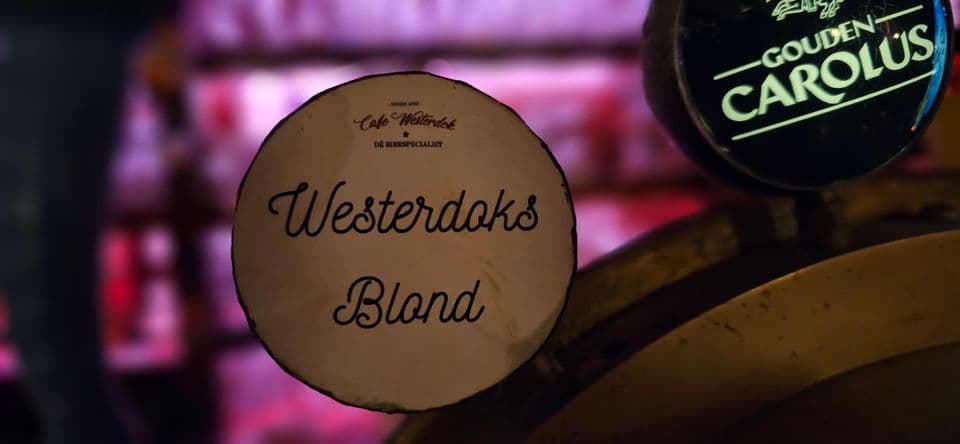 Cafe Westerdok heeft zijn eigen blond biertje!
